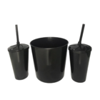 Almofada Porta Pipoca Love Preto