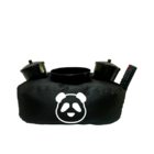 Almofada Porta Pipoca Panda Preto