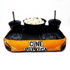 Almofada Porta Pipoca Temática Cine Pipoca Filme 45x30x11cm
