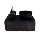 Almofada Porta Pipoca Tv Decorativa Criativa Divertida Preto