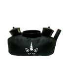 Almofada Porta Pipoca Unicórnio Preto