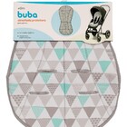 Almofada Protetora Para Carrinhos Bebe Triângulos Buba