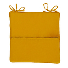 Almofada Quadrada 40X40cm  Microfibra Estampada Listrada Amarelo Carrot Próxima Têxtil