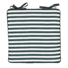 Almofada Quadrada 40X40cm  Microfibra Estampada Listrada Verde Cargo Próxima Têxtil