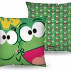 Almofada Quadrada - Bichinhos - Sapinho