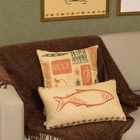 Almofada Quadrada Linho Bege Encantos 43x43cm