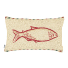 Almofada Quadrada Linho Bege Encantos 43x43cm Encantos do Nordeste Raiana Britto