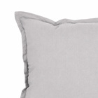 Almofada Quadrada Jacquard Shine Lisa Cinza 50x50cm