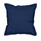 Almofada Quadrada Jacquard Shine Lisa Azul Mar 50x50cm