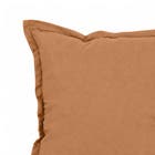 Almofada Quadrada Jacquard Shine Lisa Caramelo  50x50cm