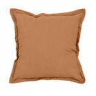 Almofada Quadrada Jacquard Shine Lisa Caramelo  50x50cm