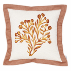 Almofada Quadrada  Poliéster Terracota Isabela Capeto 49x48cm