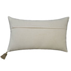 Almofada Retangular Ramus Tecido Cinza 30x50cm Inspire