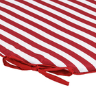 Almofada Redonda 40X40cm  Microfibra Estampada Listrada Bordo Próxima Têxtil