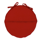 Almofada Redonda 40X40cm  Microfibra Estampada Listrada Bordo Próxima Têxtil