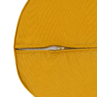 Almofada Redonda 40X40cm Microfibra Estampa Listrada Topazio Próxima Têxtil