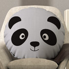 Almofada Redonda Avulsa Cheia Infantil Bichinhos 45cm X 45cm