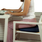 Almofada Redonda Azul Theva Balls Para Assento Copespuma