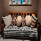 Almofada Redonda Carnaúba Ce 50cm