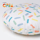 Almofada Redonda Granulado - Pastel