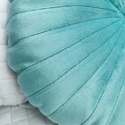 Almofada Redonda Rendy Em Veludo Tiffany