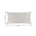 Almofada Retangular 30x50cm Areia Acqua Summer Próxima Têxtil