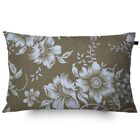 Almofada Retangular Firenze 30x50cm Gardênias - Somente Capa