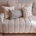 Almofada Retangular Jacquard Nice 30x50cm Cinza Claro - Somen