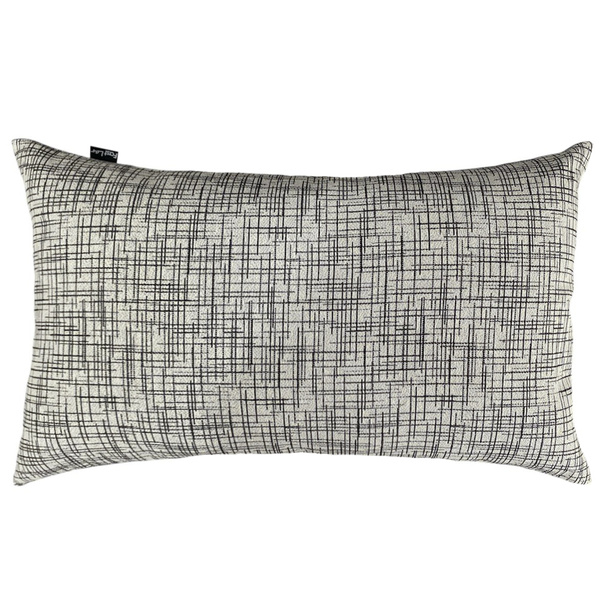 Almofada Retangular Jacquard Nice 30x50cm Cinza Claro - Somen