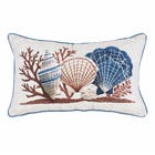 Almofada Retangular Mar Olinda Multicolorida 30x50cm