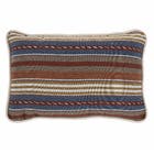 Almofada Retangular Persia Tecido Jacquard Bege 40x60cm