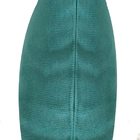 Almofada Retangular Suede 30x50cm Azul Turquesa - Capa Com En
