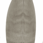 Almofada Retangular Suede 30x50cm Bege - Capa Com Enchimento