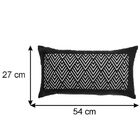 Almofada Rineira Bruna Espelho 54x26cm