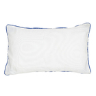 Almofada Retangular Rio Jacquard Azul 30x50cm