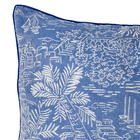 Almofada Retangular Rio Jacquard Azul 30x50cm