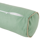 Almofada Rôlo Velveteen Verde 43x28cm