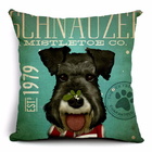 Almofada Schnauzer Dog