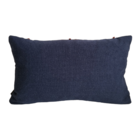 Almofada Retangular Sofia Azul 30x50cm Mello Tecelagem