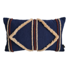 Almofada Retangular Sofia Azul 30x50cm Mello Tecelagem