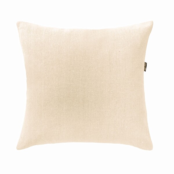 Almofada Quadrada Solid Beje 40x40x40cm