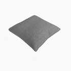 Almofada Quadrada Solid Cinza 40x40x40cm