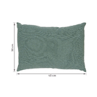 Almofada Retangular Solid Fend 30x45cm Artesanal Teares