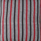 Almofada Strip 40x40cm Tabaco - Artesanal Teares - Marrom Esc