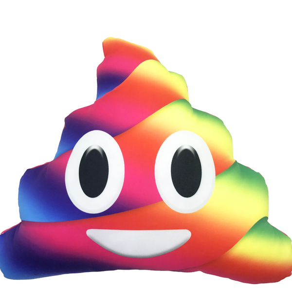 Almofada Sublimada - Emoji - 34cm X 34cm - Coco Colorido