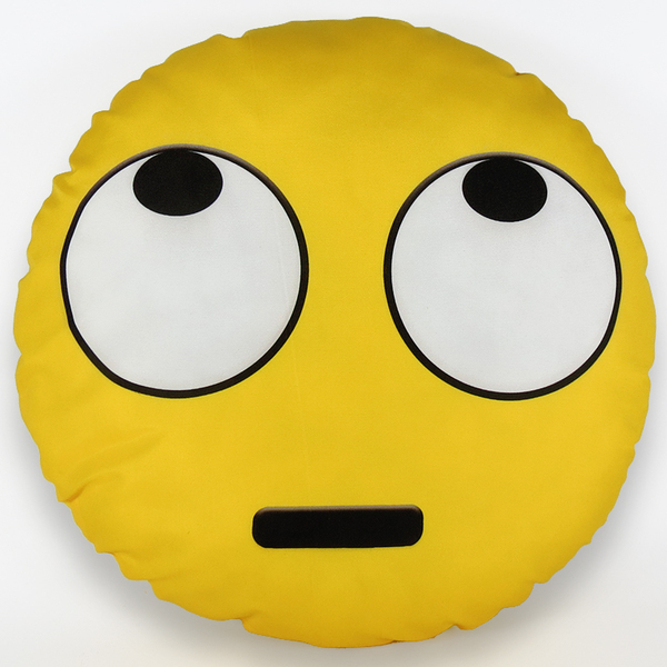 Almofada Sublimada - Emoji - 34cm X 34cm - Olhos Revirados