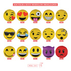 Almofada Sublimada - Emoji - 34cm X 34cm - Que alívio