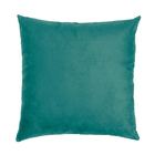 Almofada Suede 40x40cm Turquesa - Somente Capa