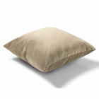 Almofada Suede 50x50cm Bege - Somente Capa