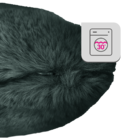 Almofada Swanny 45x45cm Verde Escuro Inspire